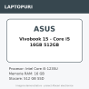 ASUS Vivobook 15 - Core i5 16GB 512GB