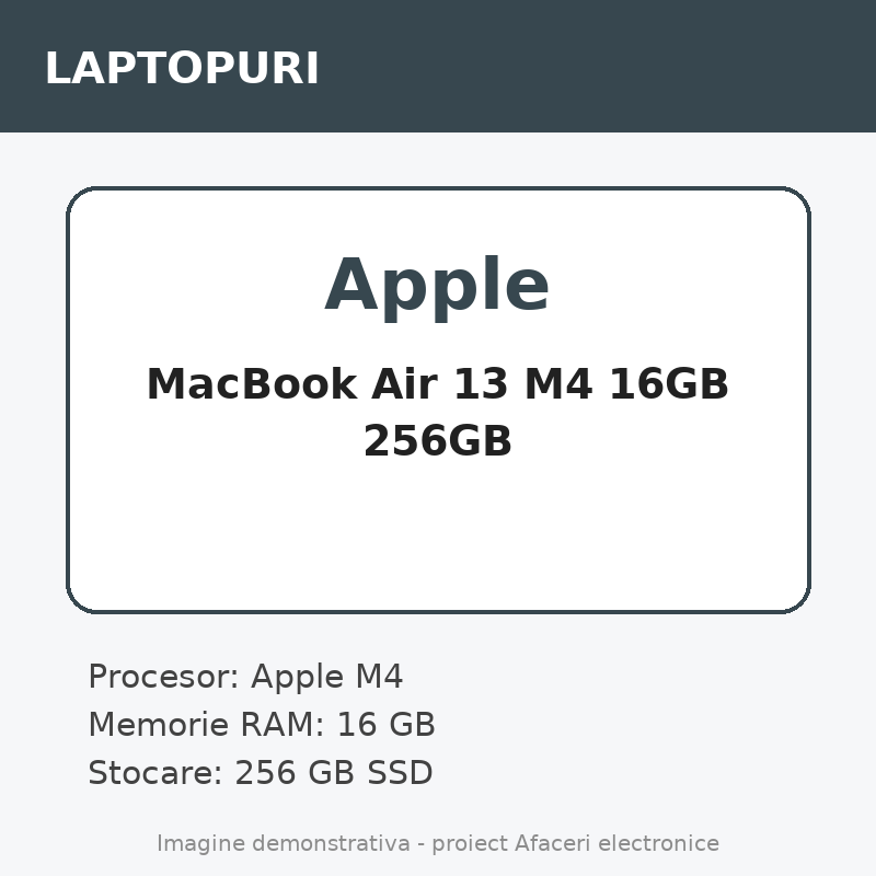 Apple MacBook Air 13 M4 16GB 256GB
