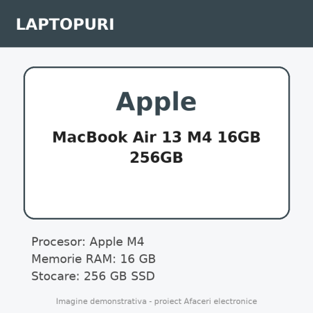 Apple MacBook Air 13 M4 16GB 256GB