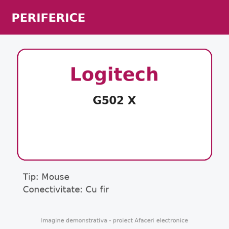 Logitech G502 X