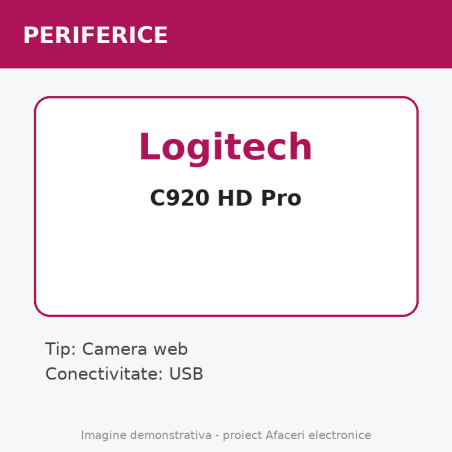 Logitech C920 HD Pro