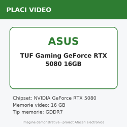 ASUS TUF Gaming GeForce RTX 5080 16GB