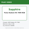 Sapphire Pulse Radeon RX 7600 8GB