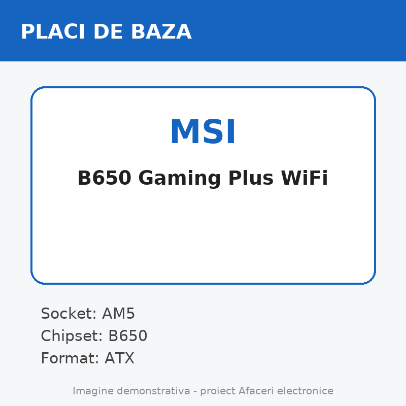 MSI B650 Gaming Plus WiFi