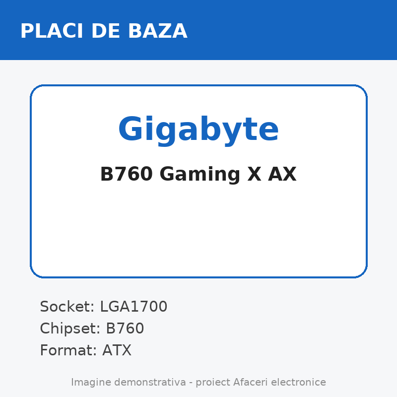 Gigabyte B760 Gaming X AX