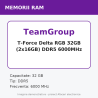 TeamGroup T-Force Delta RGB 32GB (2x16GB) DDR5 6000MHz