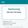 Samsung 990 PRO 2TB NVMe