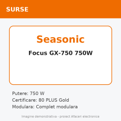 Seasonic Focus GX-750 750W