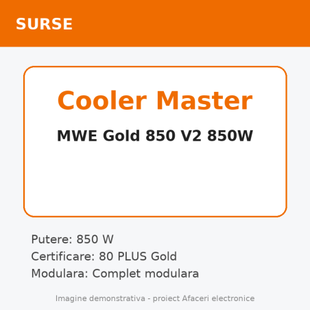 Cooler Master MWE Gold 850 V2 850W
