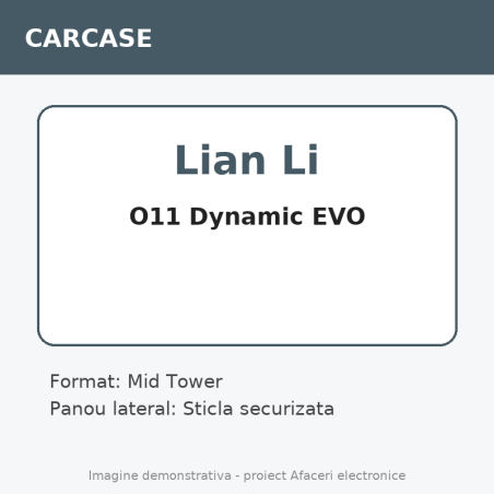 Lian Li O11 Dynamic EVO