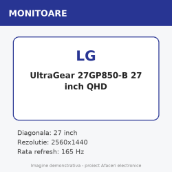 LG UltraGear 27GP850-B 27 inch QHD