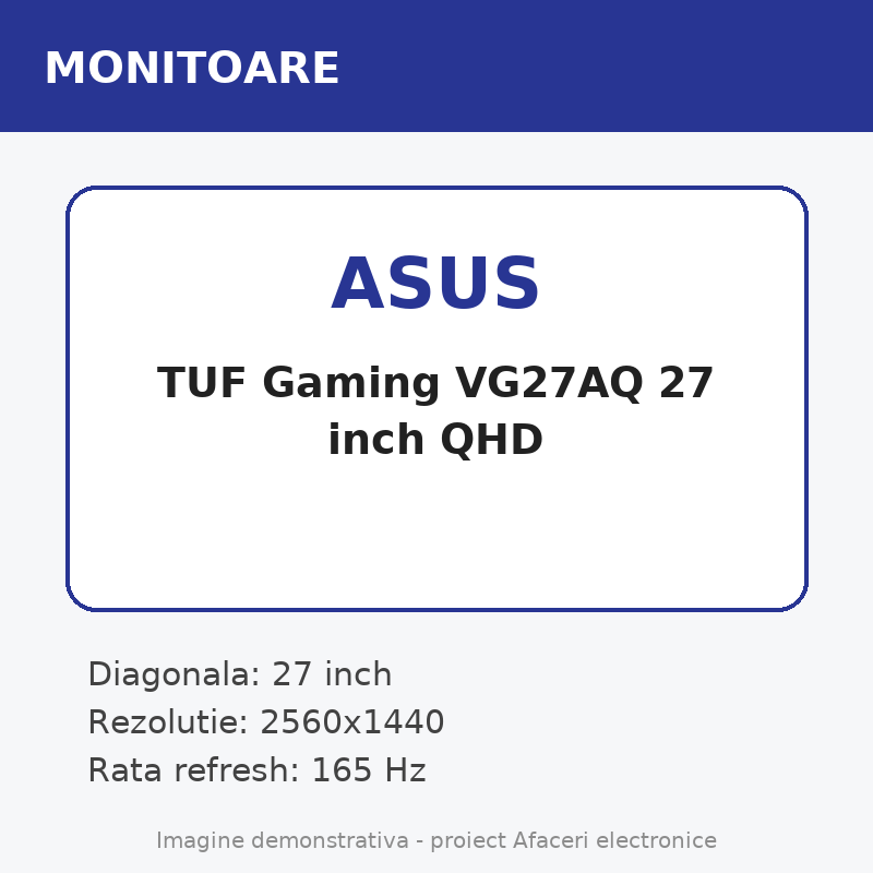 ASUS TUF Gaming VG27AQ 27 inch QHD